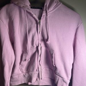 Lilac brandy zip up